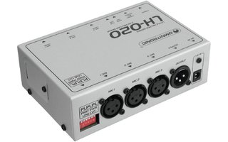 Omnitronic LH-020 Mezclador de micrófono de 3 canales
