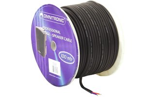 Omnitronic Manguera cable altavoz 2x2.5 50m 