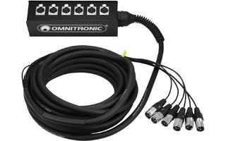 Omnitronic Stagebox multicore 6 XLR 10m