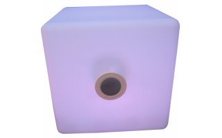 Cubos LEDs - 20x20cm - IP44 / Bluetooth / Altavoz incorporado
