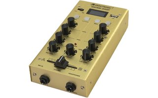 Omnitronic Gnome 202P Mini Mixer Gold