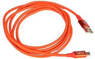 Oqan Cable Micro USB Rojo