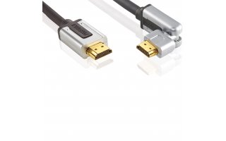Cable rotatorio HDMI de alta velocidad con Ethernet 1.0 m