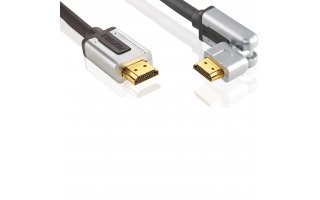 Cable rotatorio HDMI de alta velocidad con Ethernet 2.0 m