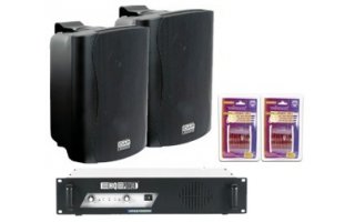 Pack: Etapa Vpa2100 + Altavoces Pr-62 Negro+ Cable 10m Rojo Negro X2 