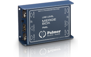 Palmer Pro PMBL - Mezclador de Línea de 2 Canales pasivo