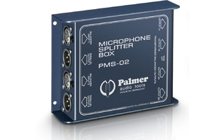 Palmer Pro PMS 02 - Splitter de Micro de 2 Canales