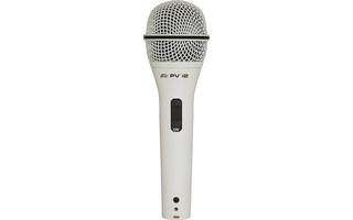 Peavey PVI 2W Micrófono blanco con cable XLR