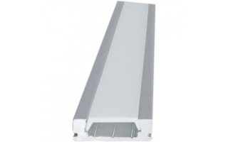 Perfil de aluminio para cintas led DVR5 - 2 Metros