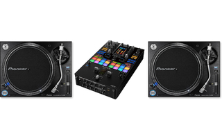 Pioneer DJ DJM-S11 + 2x Pioneer DJ PLX-1000