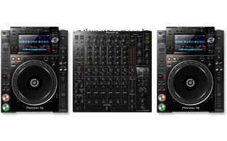 Pioneer DJ DJM-V10 + 2x CDJ-2000 NXS2