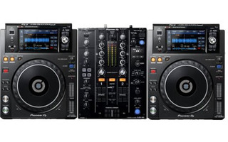 Pioneer DJ DJM 450 + 2 x XDJ-1000 MK2