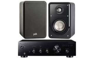 Polk Audio S15 Negro + Pioneer A-10 K - Amplificador HiFi