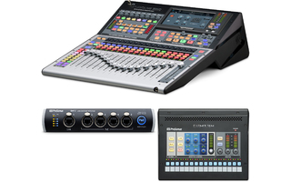 PreSonus StudioLive 32SC + EarMix 16M + SW5E AVB POE