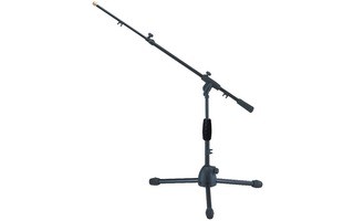 Pied Court Quik Lok A/114 - Base En Acier, Réglable, Chrome - Pour Micro Caisse Claire, Ampli Ou Sur Table