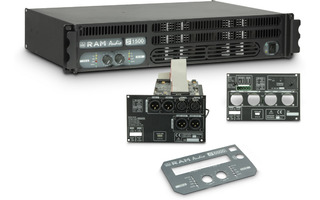 Ram Audio S 1500 DSP GPIO Amplificador de PA 2 x 880 W 2 Ohmios con Módulo DSP y GPIO