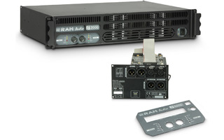 Ram Audio S 2000 DSP Amplificador de PA 2 x 1190 W 2 Ohmios con Módulo DSP