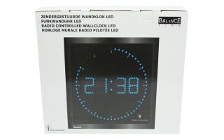 Reloj LED de pared