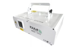 Ibiza White Edition 1000 - Láser 1W RGB