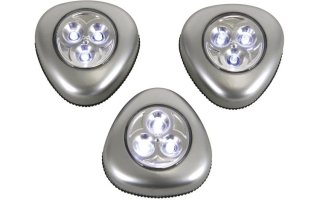 Lámparas LED Autoadhesivas - 3 unidades