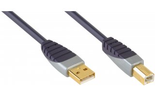 Cable USB de A a B de Rendimiento de Primera Clase 2.0 m