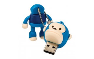 Memoria flash 8Gb Mono Azul