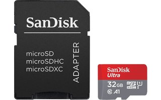 Imagenes de SanDisk Ultra microSDHC UHS-I 32GB + Adaptador SD