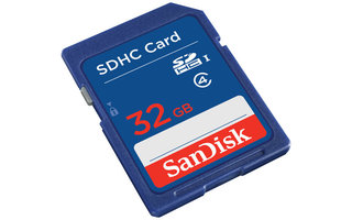 SanDisk 32 GB Class 4 SDHC - SDSDB-032G-B35