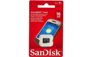 SanDisk microSD Card 16 GB , Clase IV