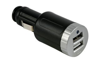 Imagenes de CARGADOR DE COCHE CON DOBLE CONEXIÓN USB - 5V-2A, 10W