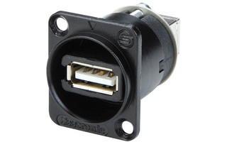 Seetronic USBWB - Conector de chasis USB , adaptador tipo pasamuros