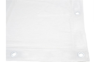 Showgear Cuadrado de tela blanca - 3.4 x 3.4 metros