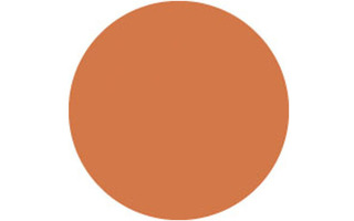 Filtro de color naranja intenso 122 x 55 cm
