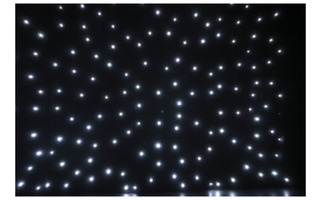 Showtec Stardrape White LED 3 x 6 metros