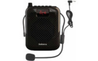 Sistema de audio portátil a batería litio 5W RMS - Bluetooth, Radio FM, Micro SD, Micro SD