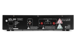 Audizio SPL 300 Amplifier 2x 150W Black
