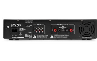 Audizio SPL 700 Amplifier 2x 350W EQ