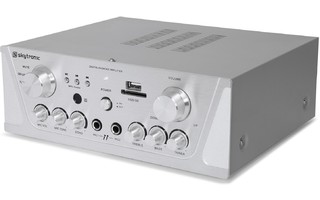 SkyTronic Amplificador Karaoke FM/USB/SD