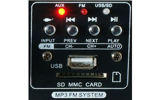 SkyTronic AV360 Amplificador Karaoke con FM/SD/USB/MP3