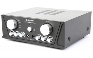 SkyTronic Amplificador de karaoke universal stereo Negro