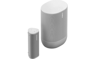 Sonos MOVE Blanco + Sonos Roam Blanco - Sistema portátil