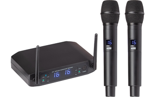 SoundSation WF-U216 HH UHF Wireless 16 + 16 canales