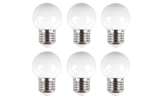 Bombillas LED - Color blanco cálido - 10 uds
