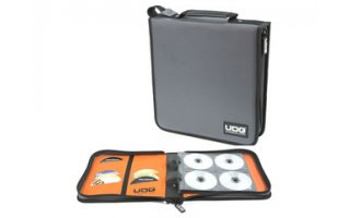 UDG CD Wallet 100 - Gris metalizado / Naranja