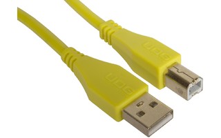 UDG Cable USB 2.0 A-B - Recto - Amarillo - 1 Metro