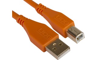 UDG Cable USB 2.0 A-B - Recto - Naranja - 1 Metro