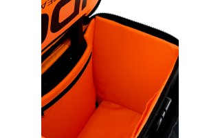 UDG Ultimate SlingBag Trolley DeLuxe Black, Orange inside