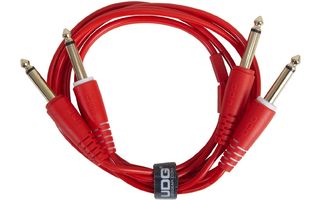 UDG Ultimate Audio Cable Set 6,3 Jack - 6,3 Jack Rojo Straight