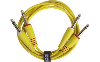 UDG Ultimate Audio Cable Set 6,3 Jack - 6,3 Jack Yellow Straight