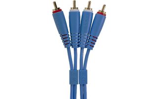 UDG Ultimate Audio Cable Set RCA - RCA Azul Straight